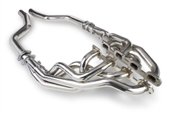 FLOWTECH LONG TUBE HEADERS + OFF-ROAD PIPES - POLISHED STAINLESS STEEL